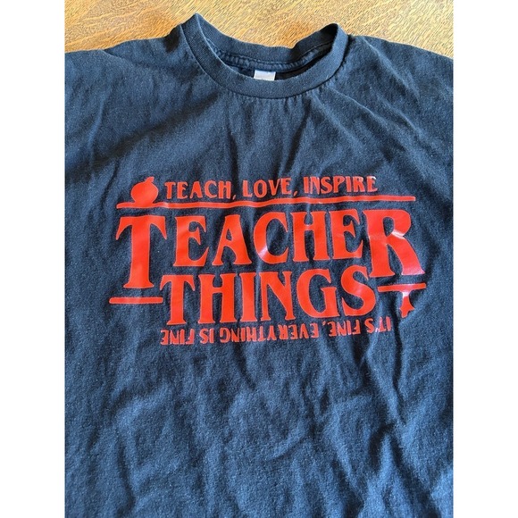 Stranger Things Teacher Shirt size M‎ - Picture 2 of 3